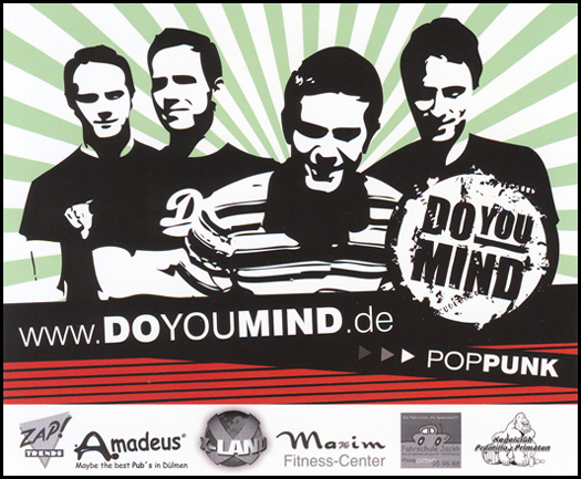 Dou You Mind - Flyer