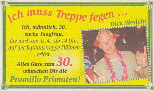 Streiflichteranzeige vom 08.04.09