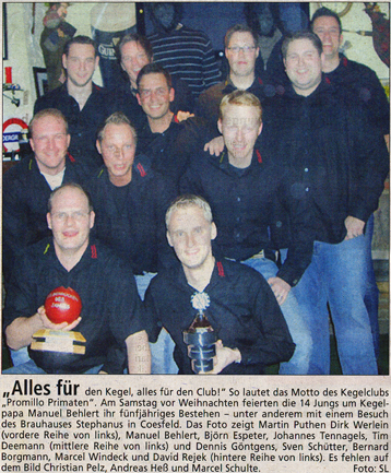 Streiflichterbericht vom 09.01.08