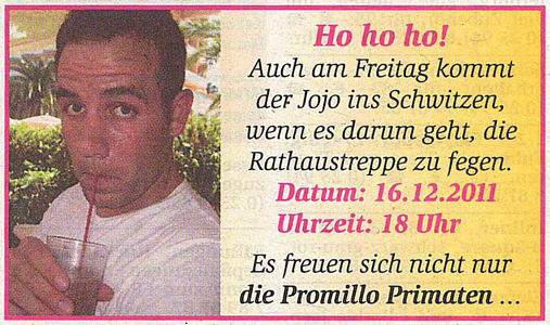 Streiflichteranzeige vom 14.12.11