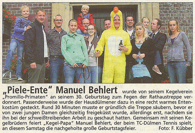 Streiflichterbericht vom 20.07.11
